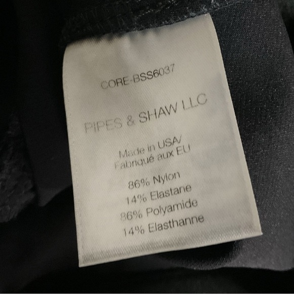 Veronica Beard Scuba Slim Pant Sz 4 Stretch Crop Mid Rise Career Navy Blue - Picture 10 of 10